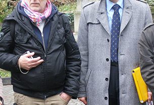 Jerzy Petrus (od lewej) i Michał Michalski (Fot. Jurij Smirnow)