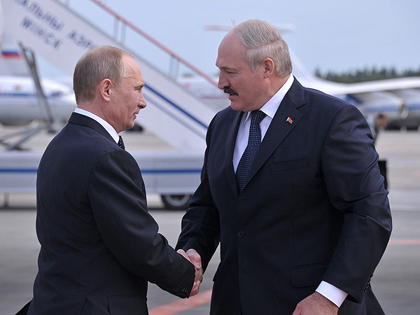 Władimir Putin i Alaksander Łukaszenko (Fot. belsat.eu)