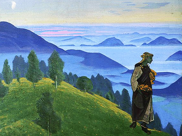 Mikołaj Roerich – Córka Wikinga (Fot. bialczynski.wordpress.com)