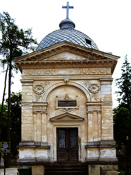 Kaplica grobowa Baczewskich na Cmentarzu Łyczakowskim (Fot. pl.wikipedia.org)