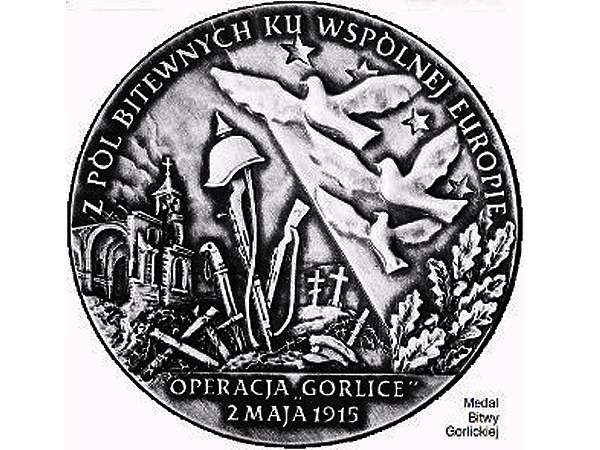 Medal Bitwy Gorlickiej (Fot. www.matura1952.pl)