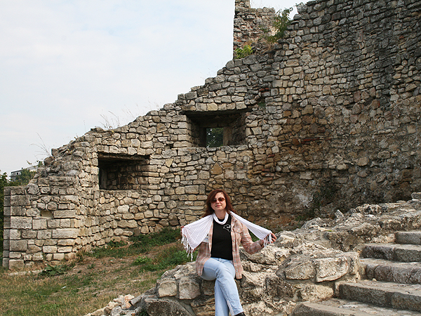 U stóp Kalemegdanu – kompleksu fortyfikacji w Belgradzie (Fot. Sabina Różycka)