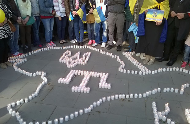 Marsz Solidarności z Ukrainą w Warszawie