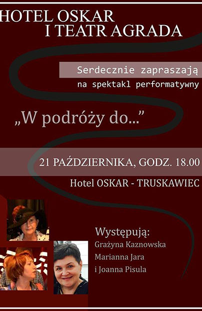 Z Sanoka do Brukseli przez Truskawiec – z teatrem „AGRADA”