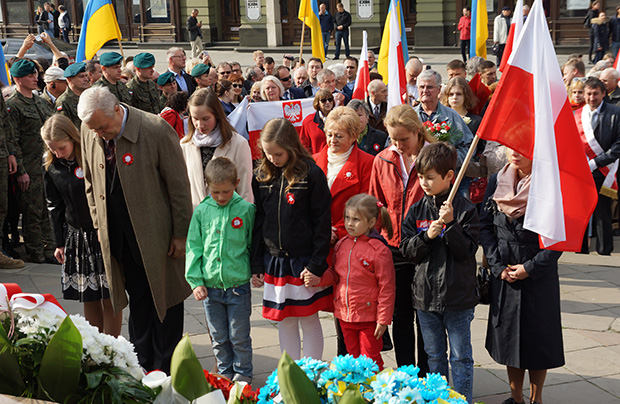 Lwowskie obchody 228. rocznicy Konstytucji 3 Maja
