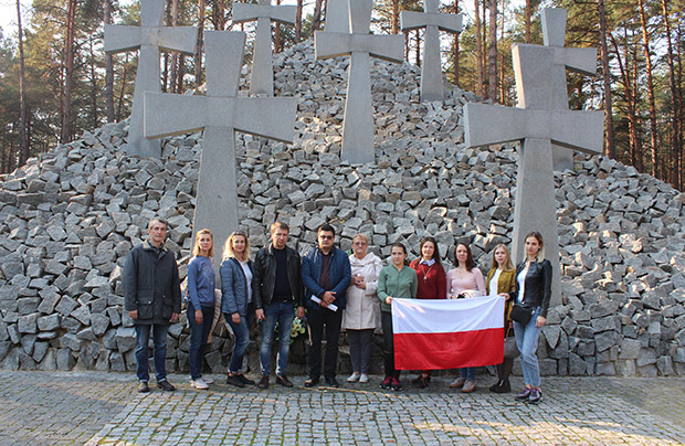 Objazd polskich miejsc pamięci – polski Cmentarz Wojenny w Bykowni