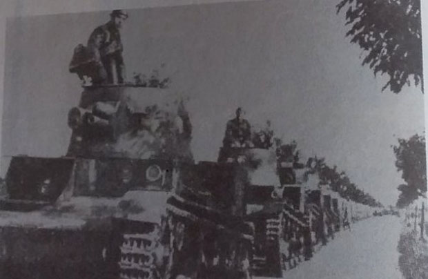 Generał Maczek w Stanisɫawowie