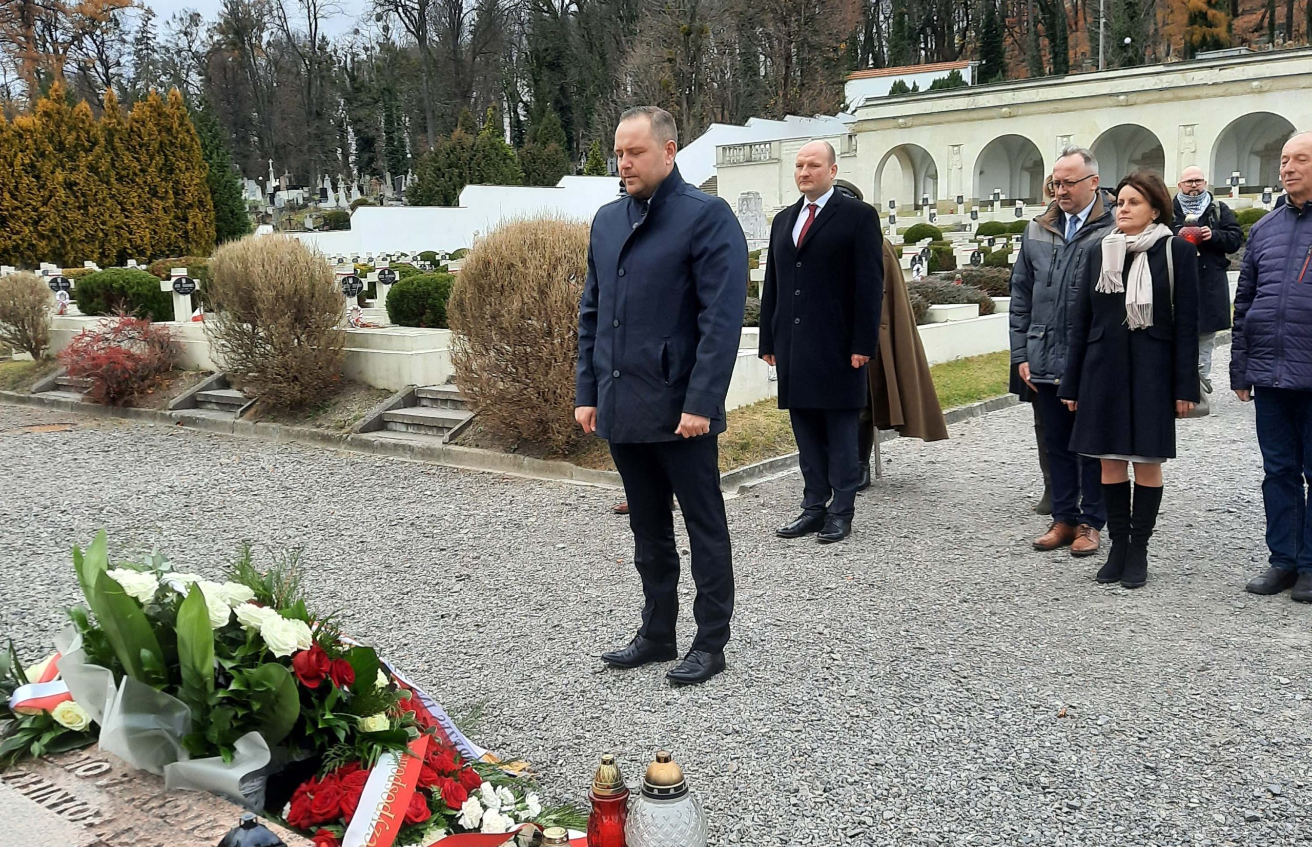 Wizyta prezesa IPN Karola Nawrockiego we Lwowie