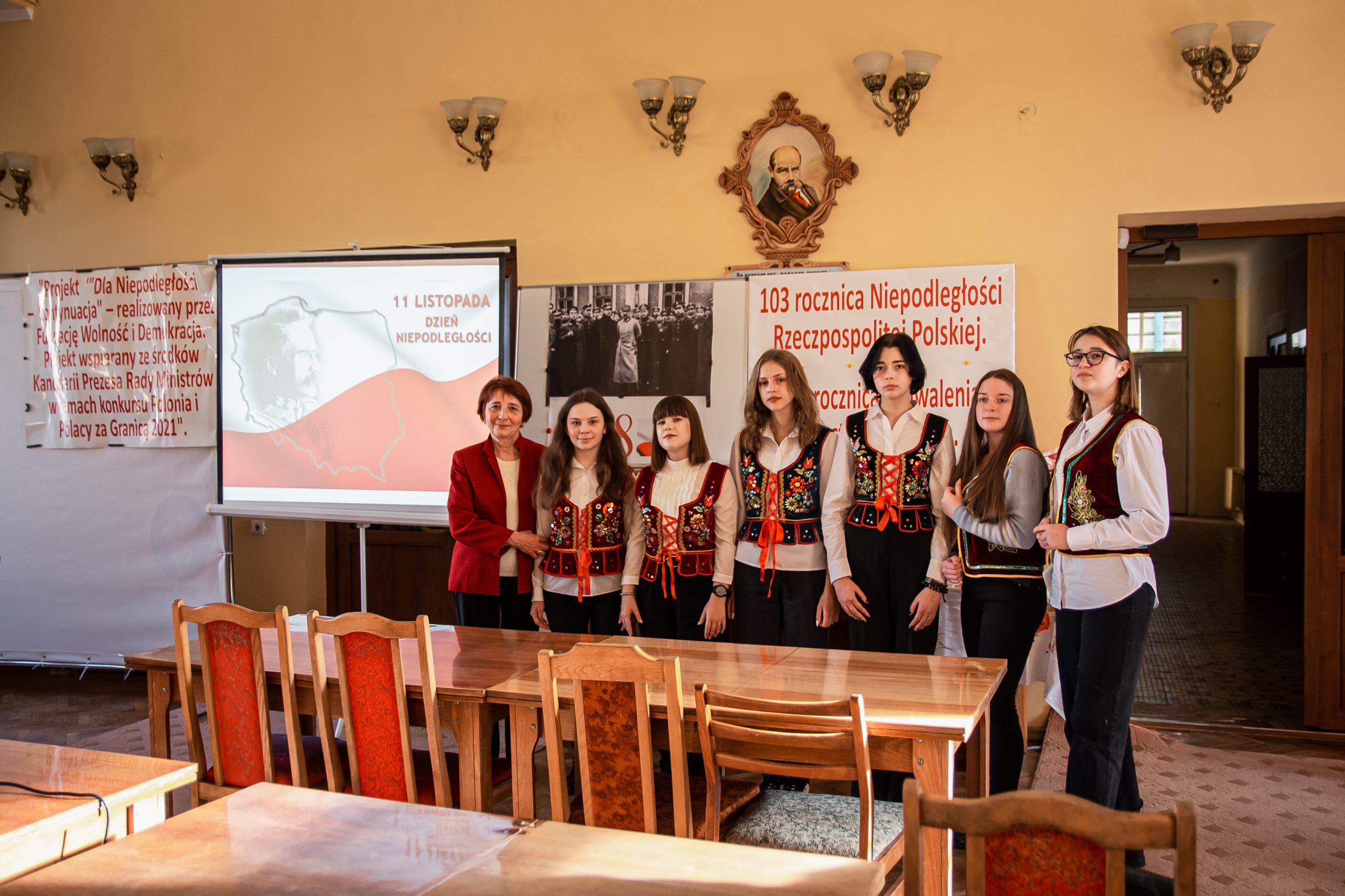Uroczystości z okazji 103 rocznicy Niepodległości Polski