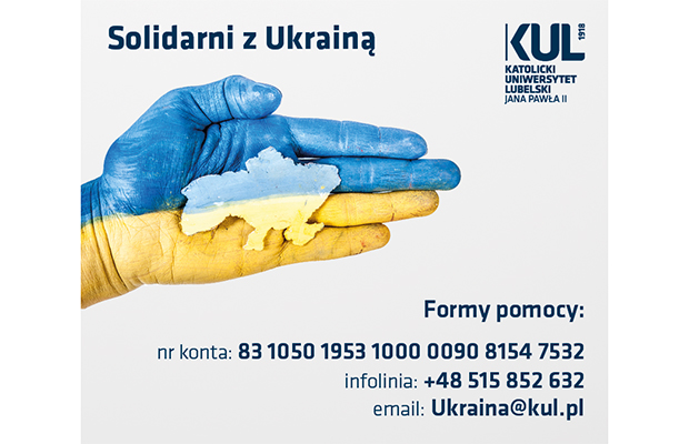 Pomoc KUL dla uchodźców z Ukrainy, m.in. ponad 100 miejsc w akademiku