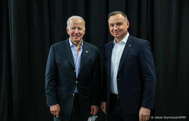 Prezydent Stanów Zjednoczonych Joe Biden przybył do Polski
