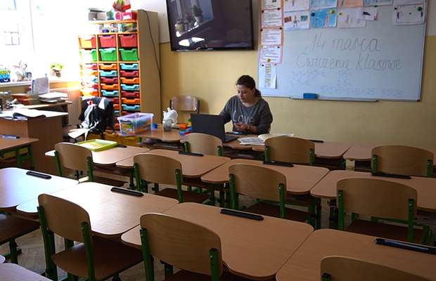 Szkoły w województwie lwowskim wracają do nauki
