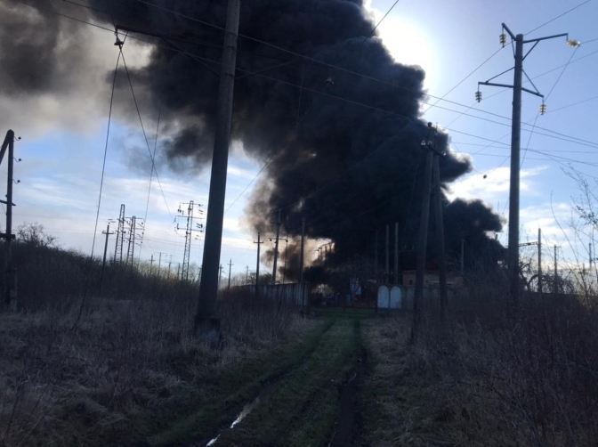 Tereny Zachodniej Ukrainy zostały ostrzelane przez Rosjan