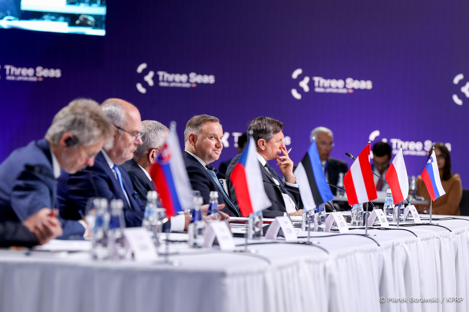 Prezydent A. Duda: Iniciatywa Trójmorza otwiera swoje ramiona dla Ukrainy.