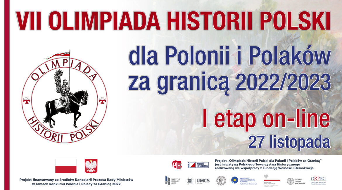 I etap VII Olimpiady Historii Polski dla Polonii i Polaków za granicą