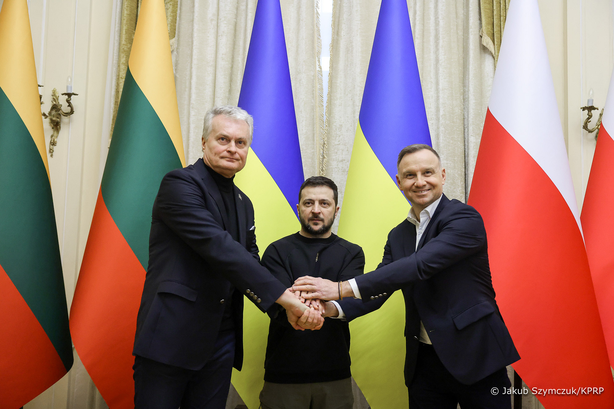 Spotkanie prezydentów Ukrainy, Polski i Litwy we Lwowie