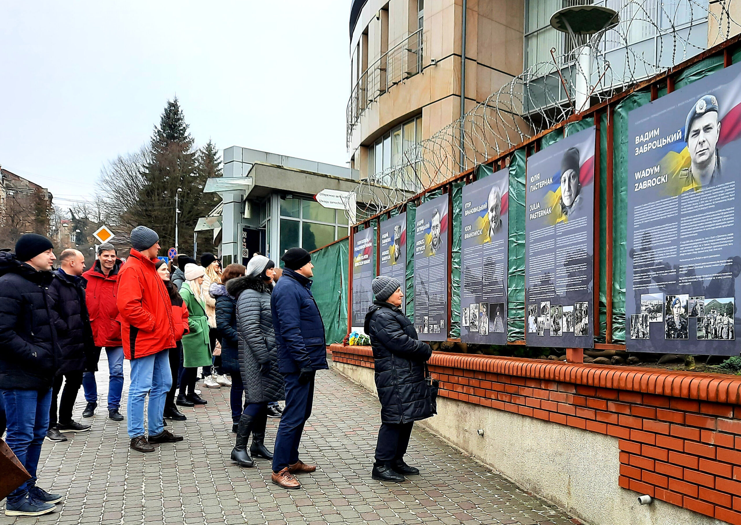 Wystawa o żołnierzach ukraińskich polskiego pochodzenia, którzy zginęli broniąc Ukrainy