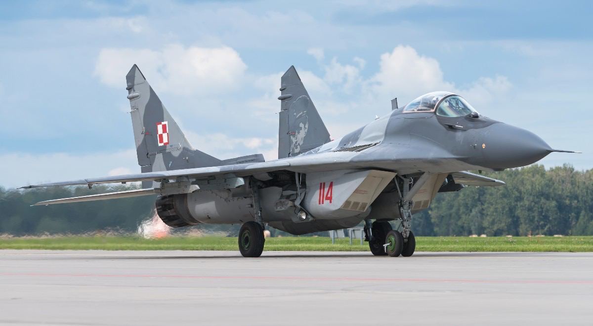 Polska przekaże Ukrainie 4 myśliwce MiG-29