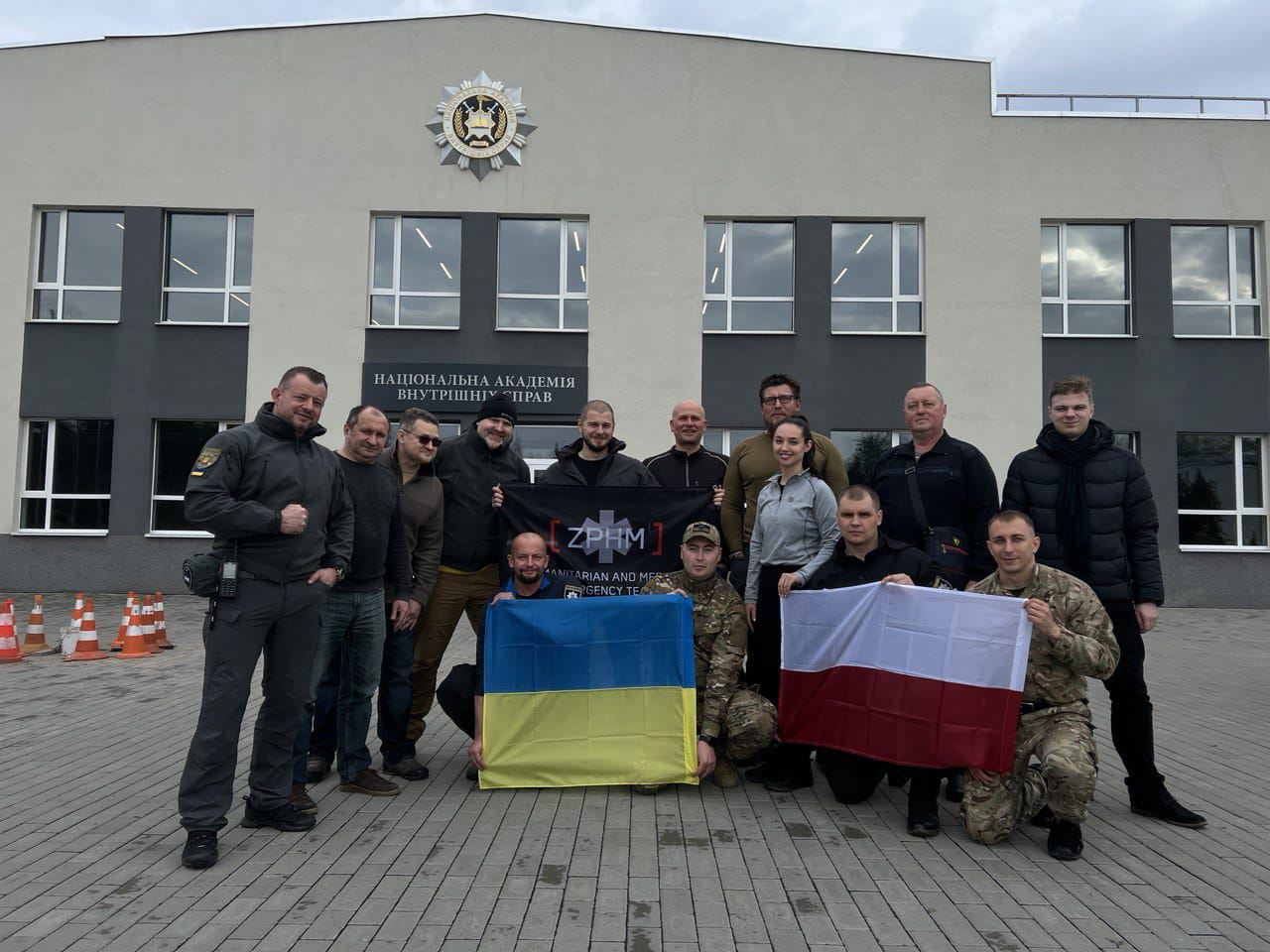 Zespół pomocy humanitarno-medycznej szkoli ukraińskich obrońców