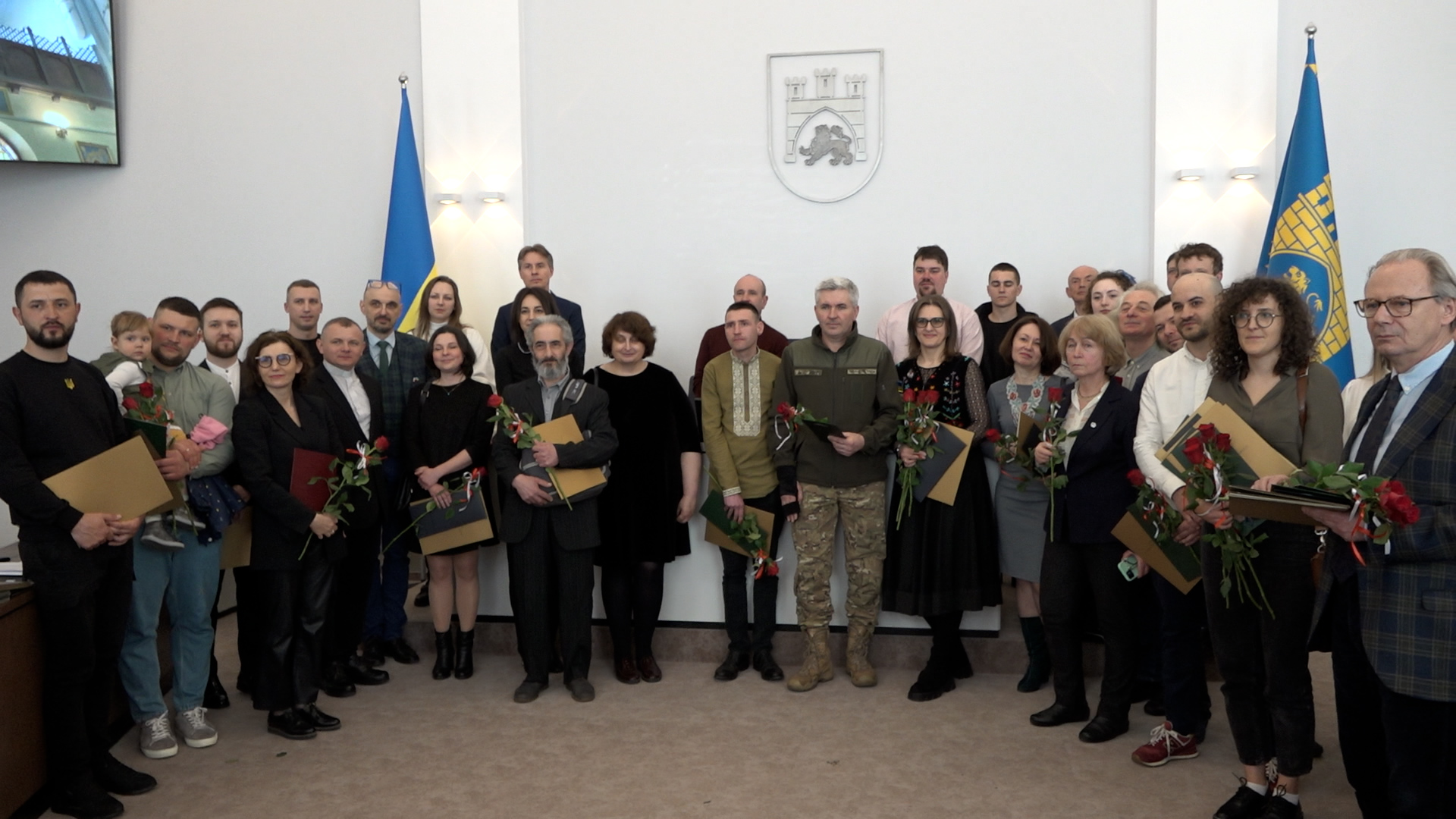 Uroczystość wręczenia dyplomów dla ukraińskich i polskich i konserwatorów