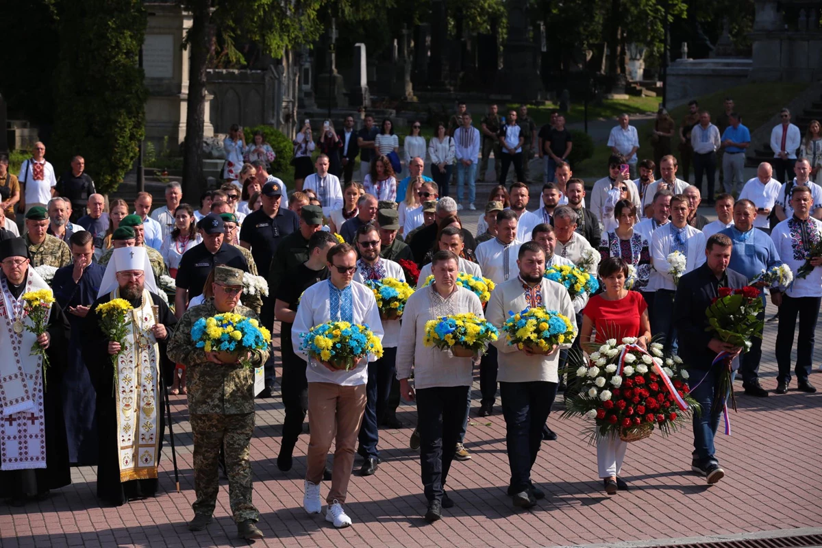 Obchody Dnia Niepodległości Ukrainy we Lwowie