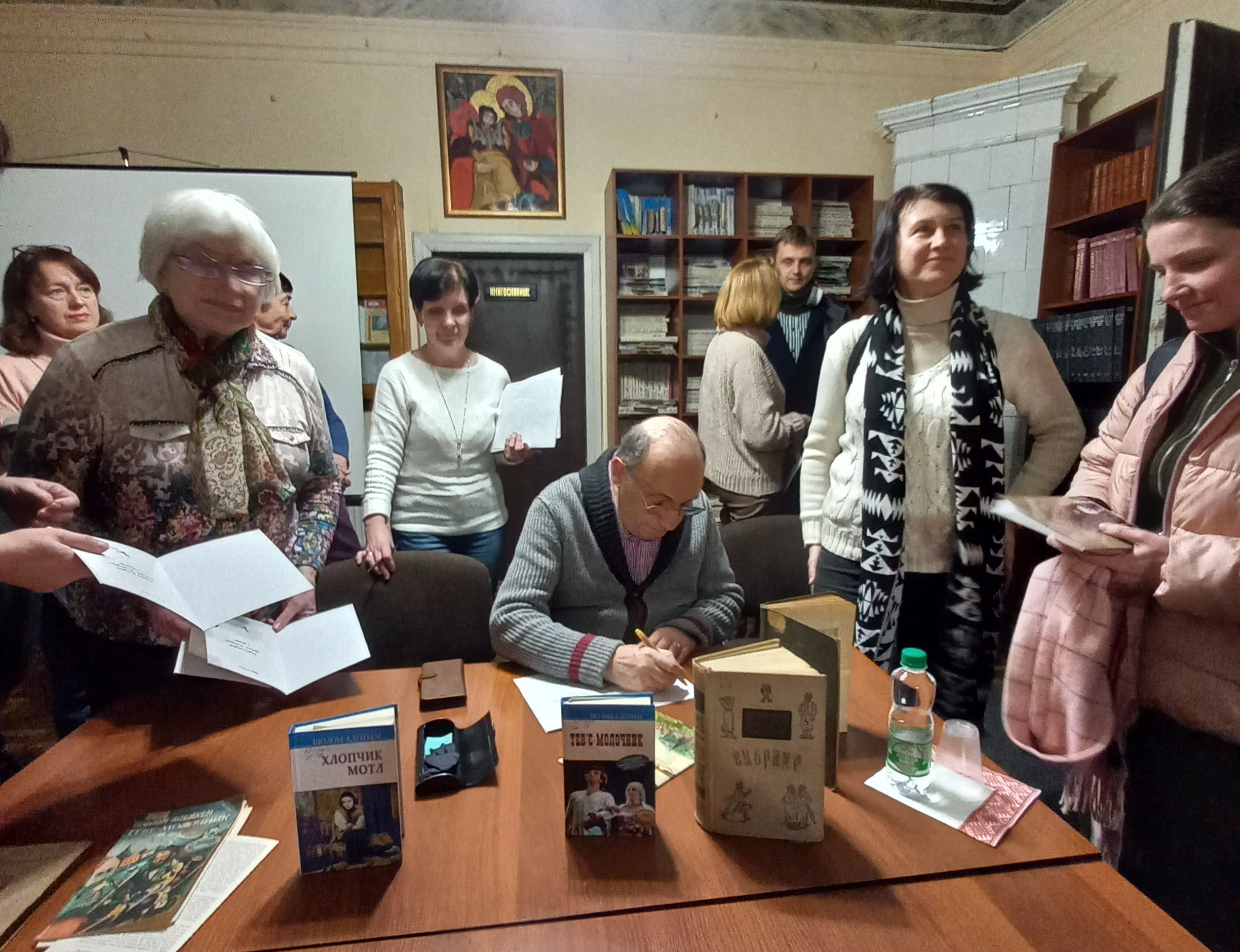 Twórcze spotkania we lwowskiej bibliotece naukowo-pedagogicznej