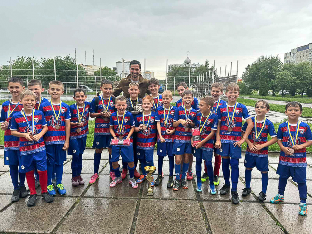 Młodzi Pogończycy na Turnieju Piłkarskim FC Czajka Lwów