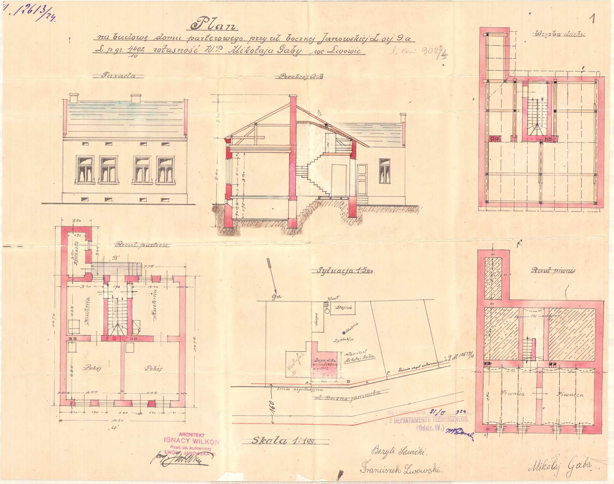 Lwowskie Archiwum Państwowe udostępniło dokumenty o budynkach miasta z lat 1849-1939