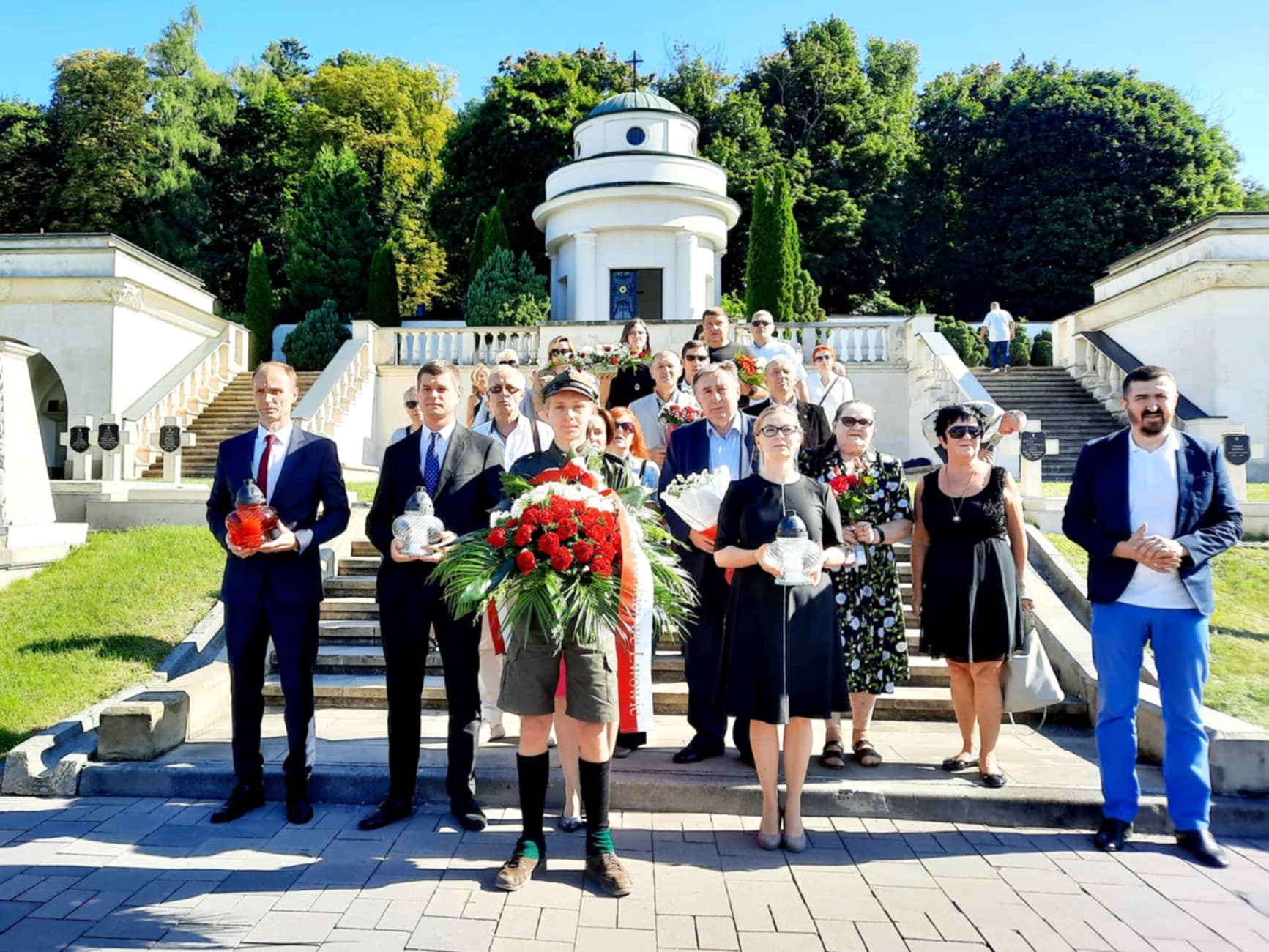 Obchody Święta Wojska Polskiego na Cmentarzu Orląt Lwowskich