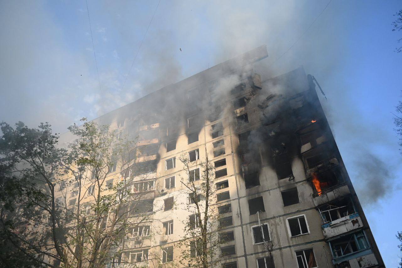 Wiele zabitych i rannych w ataku rakietowym na Charków