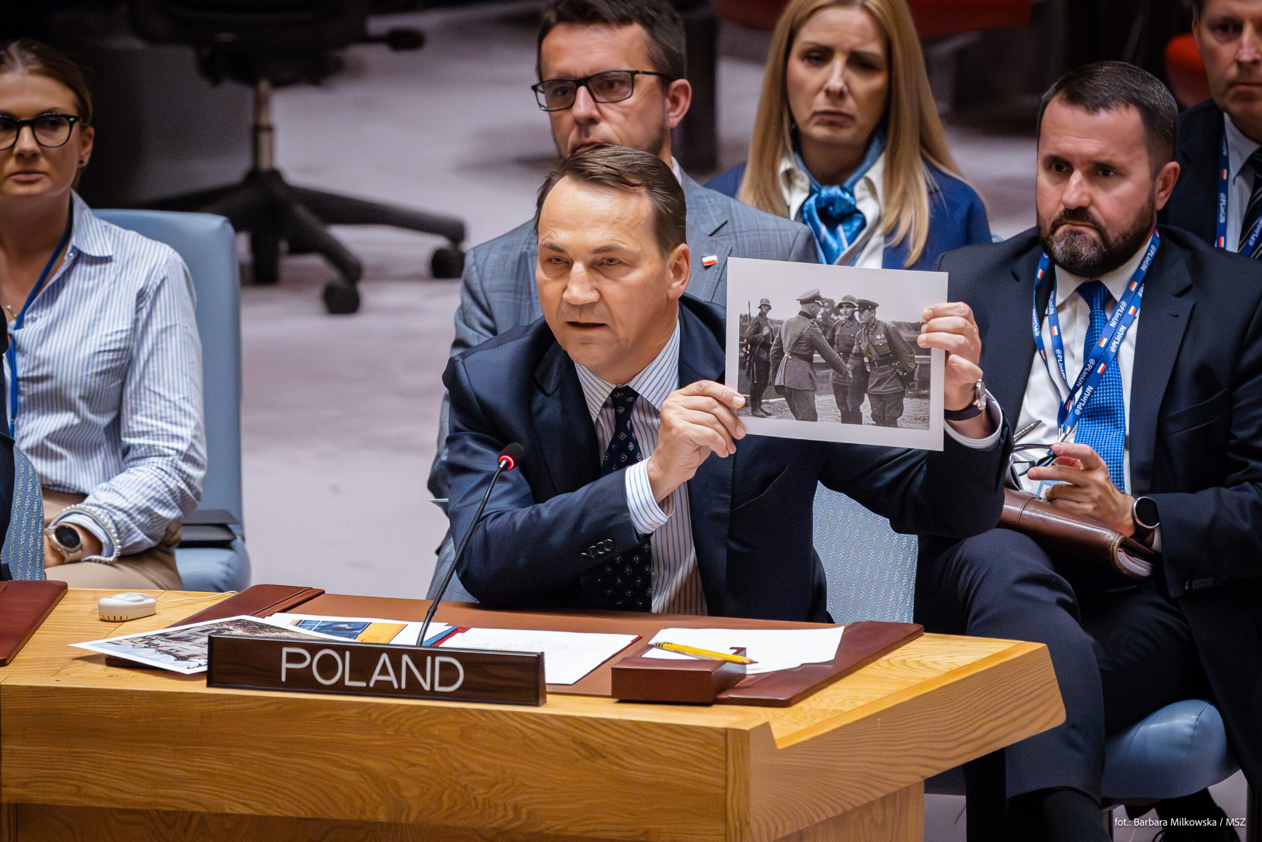 Minister spraw zagranicznych RP oskarża Rosję o zbrodnie wojenne na forum ONZ