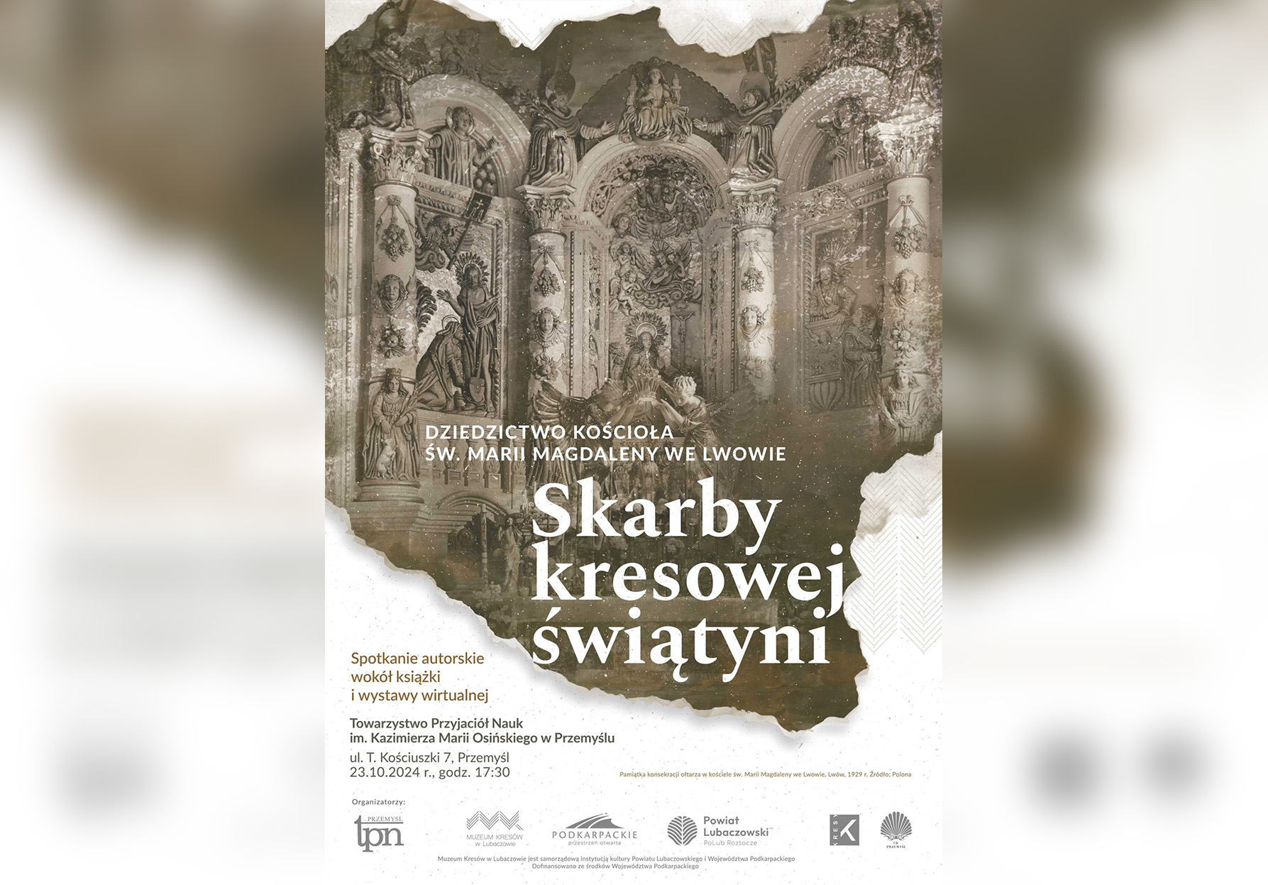 Skarby kresowej świątyni. Dziedzictwo kościoła św. Marii Magdaleny we Lwowie