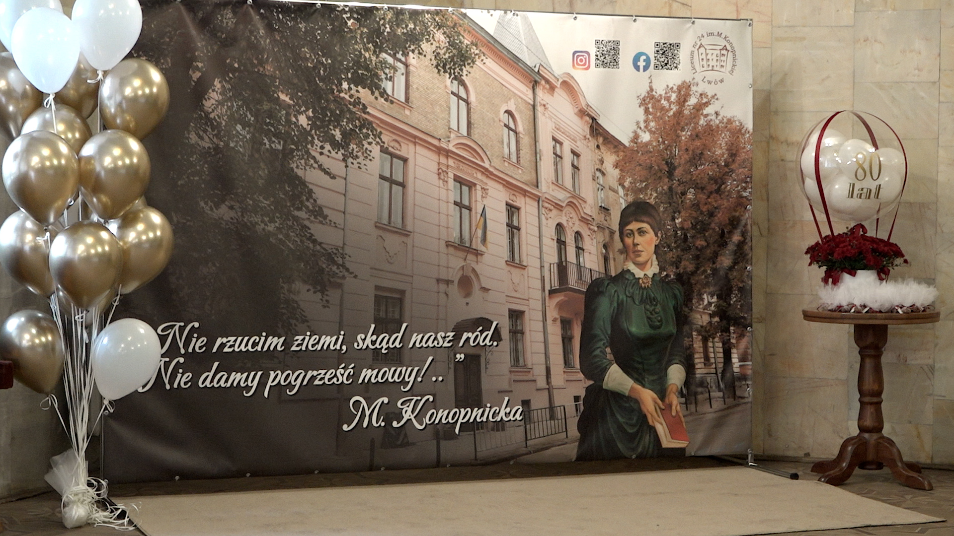 Gala z okazji 80-lecia Liceum nr 24 im. Marii Konopnickiej we Lwowie