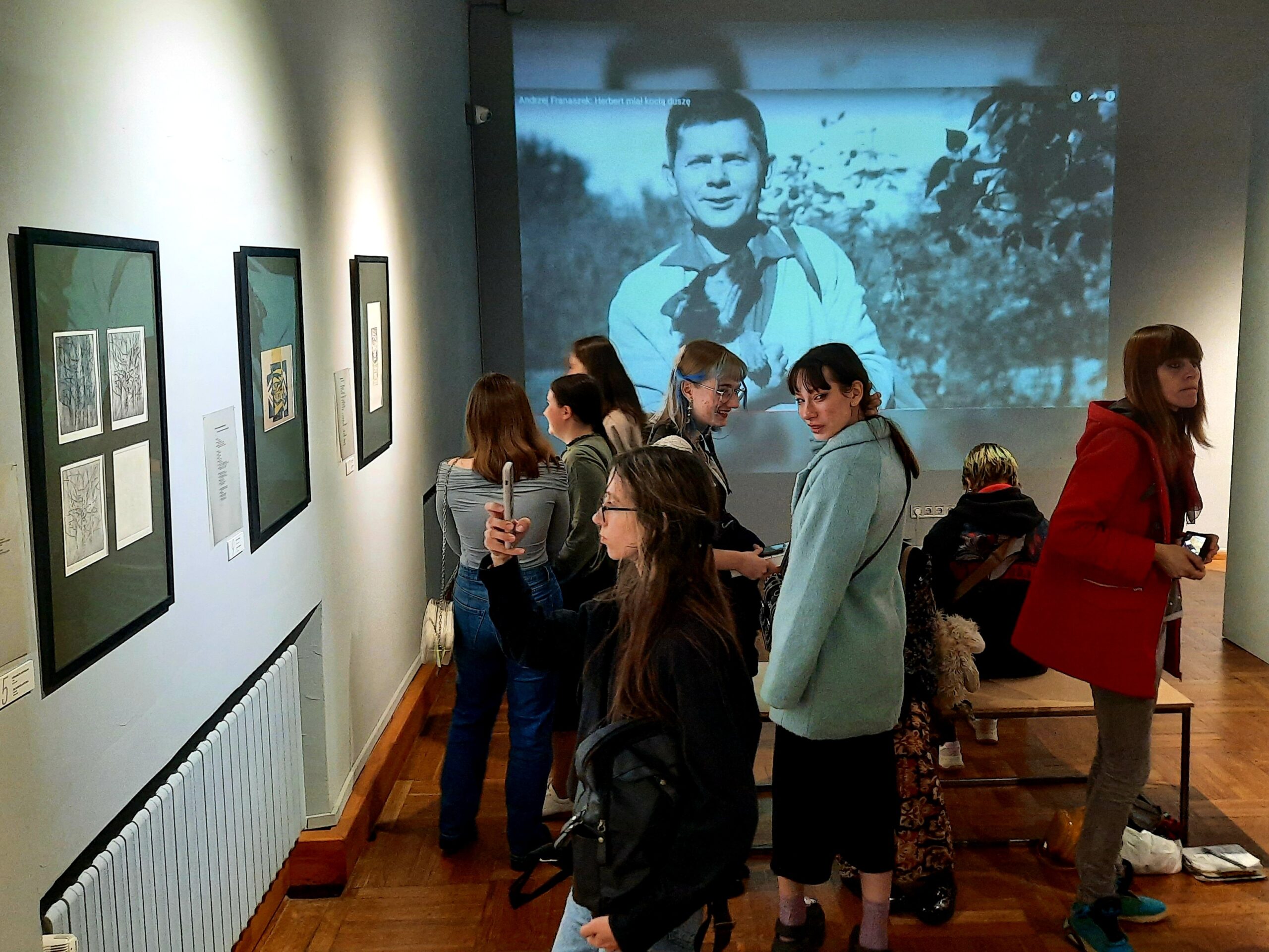 Lwowscy studenci ilustrują twórczość Zbigniewa Herberta