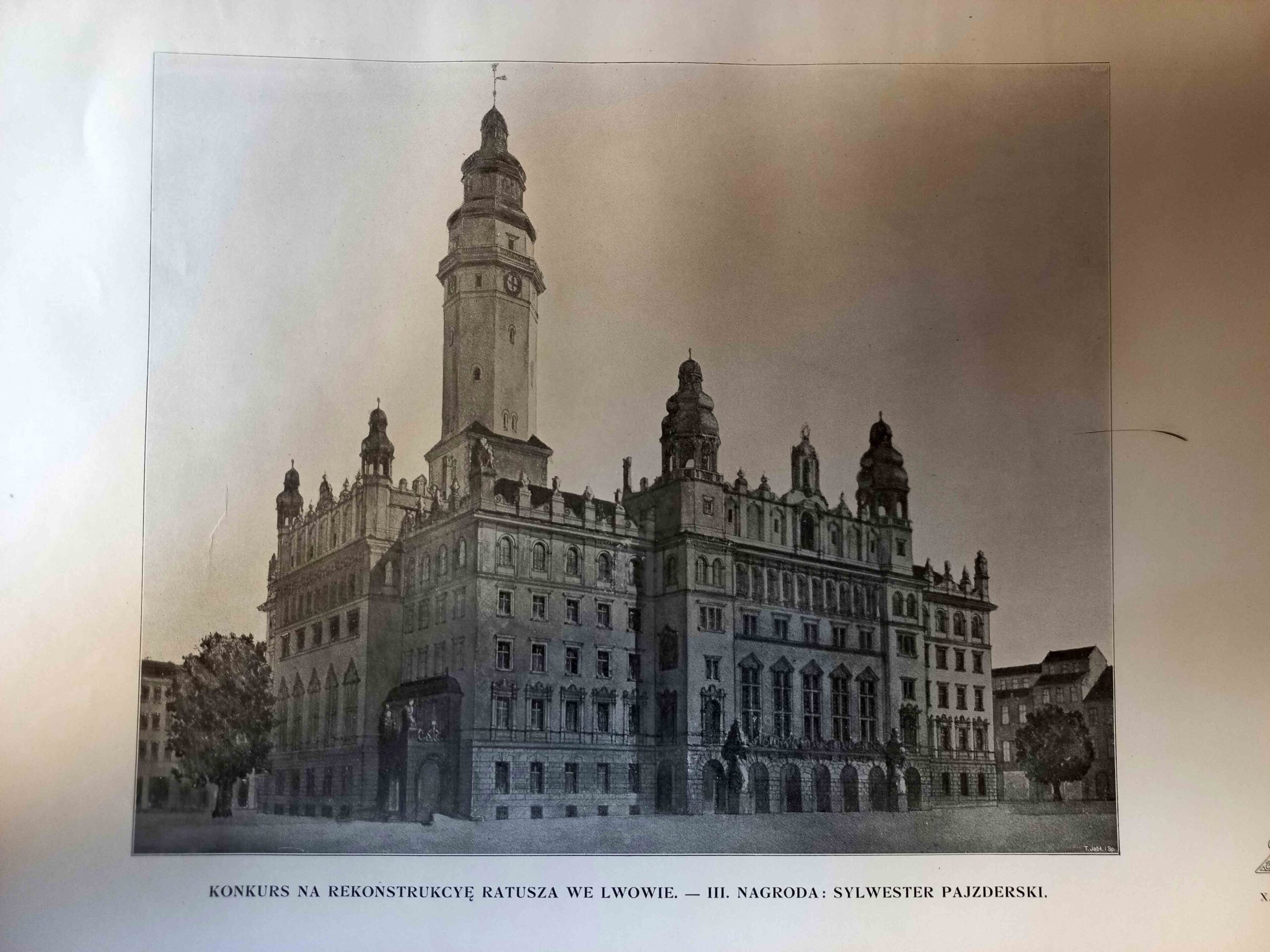 Konkursy architektoniczne przebudowy ratusza lwowskiego. Część 2