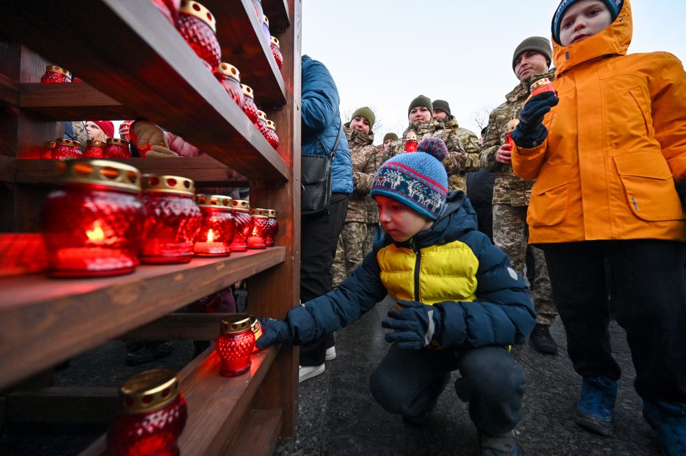 Mieszkańcy Lwowa uczcili pamięć ofiar Wielkiego Głodu na Ukrainie