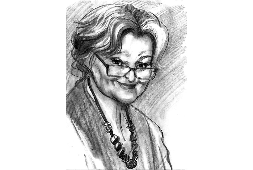 Wyróżnienie „Semper Fidelis”. Irena Kotowicz – przewodnicząca  „Klubu Podole”, Redaktor Naczelna „Głosów Podolan”
