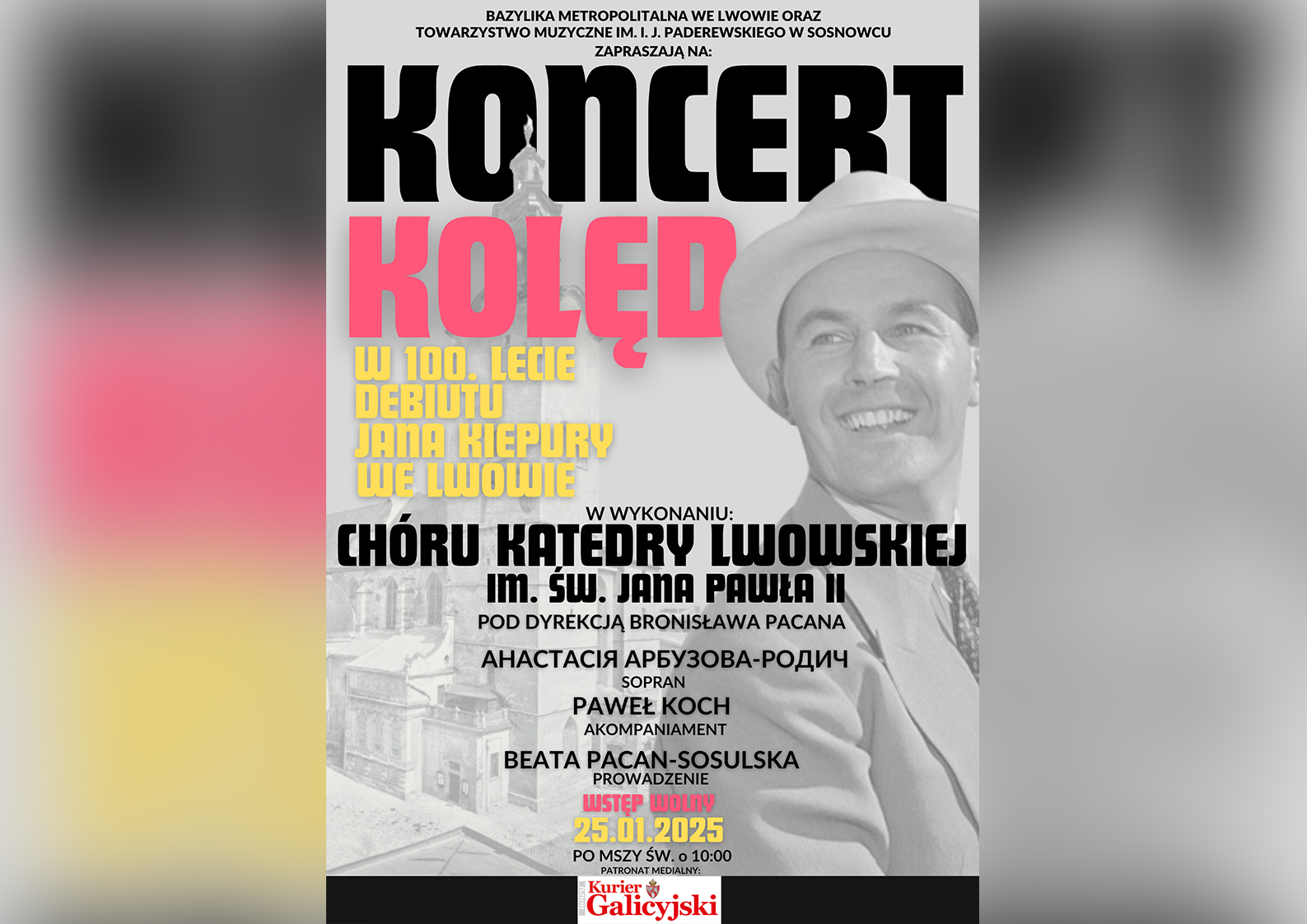 Koncert kolęd w Katedrze Lwowskiej