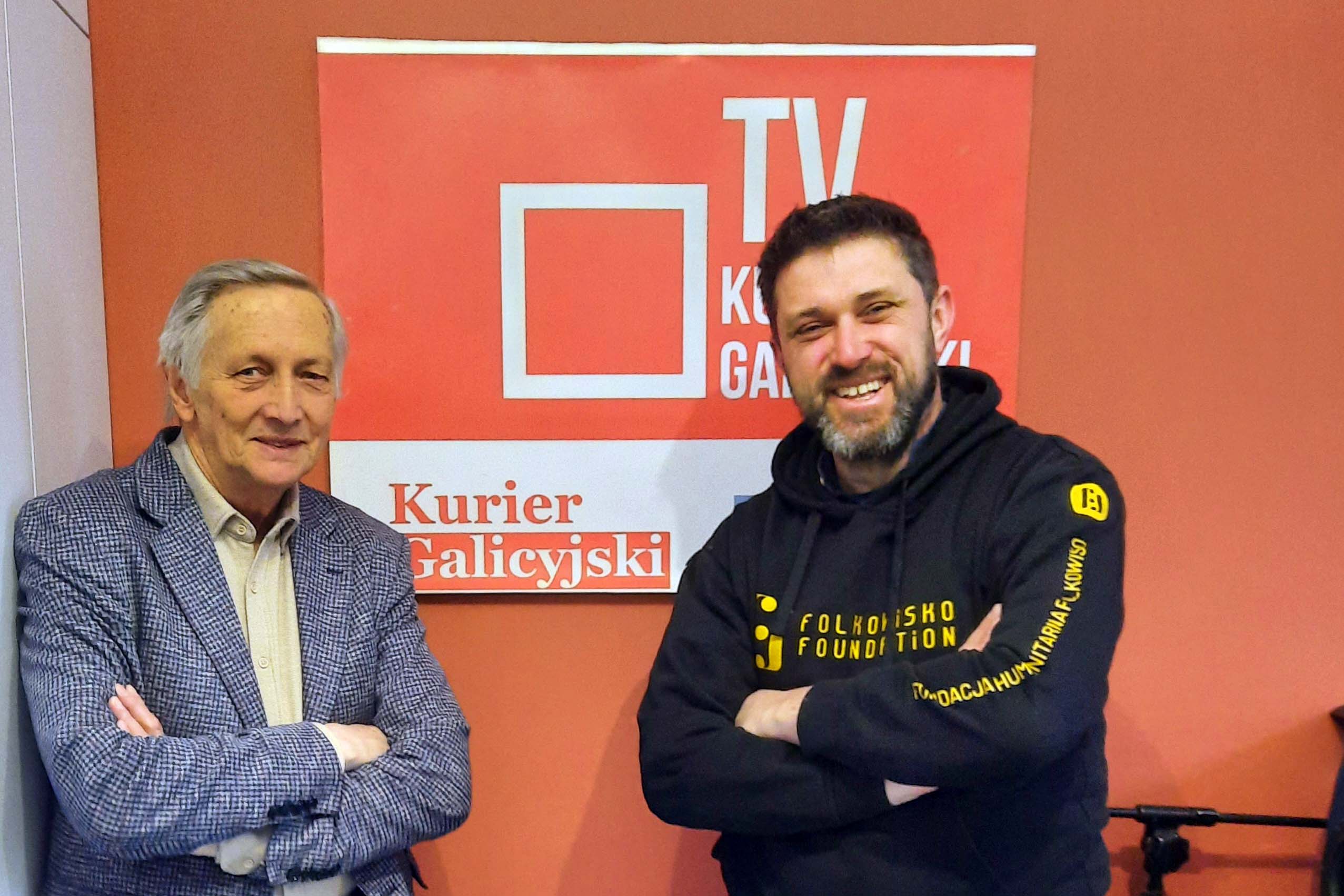 Goście z USA i Polski w redakcji Kuriera