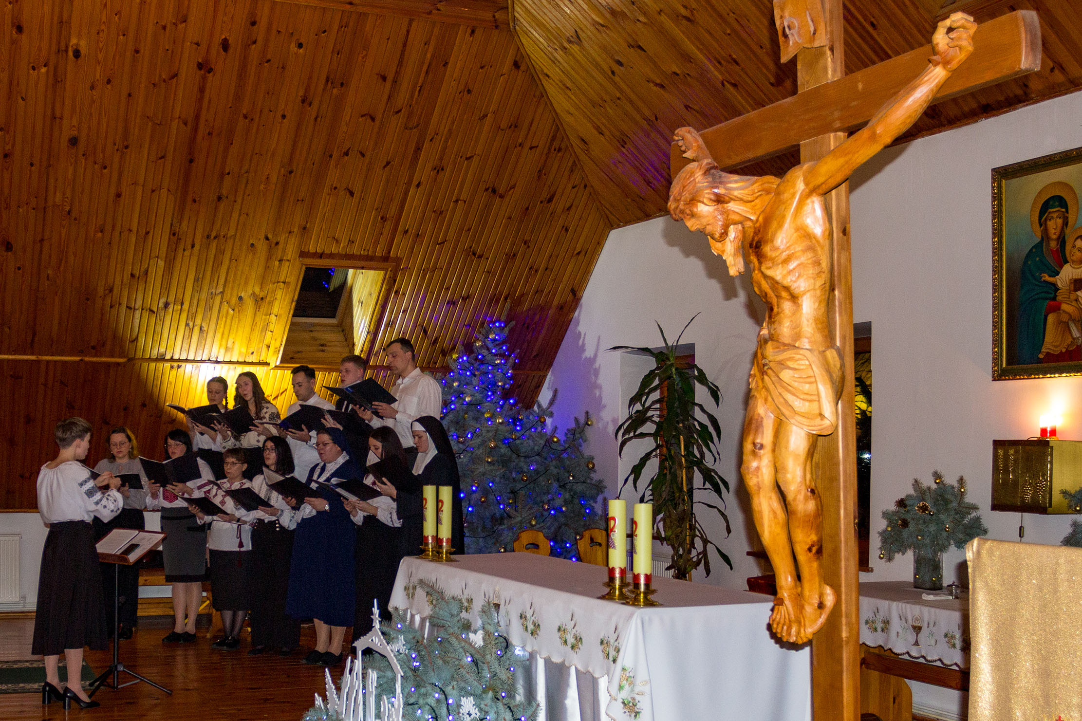 Średniowieczne i renesansowe kolędy zabrzmiały w Gródku Podolskim