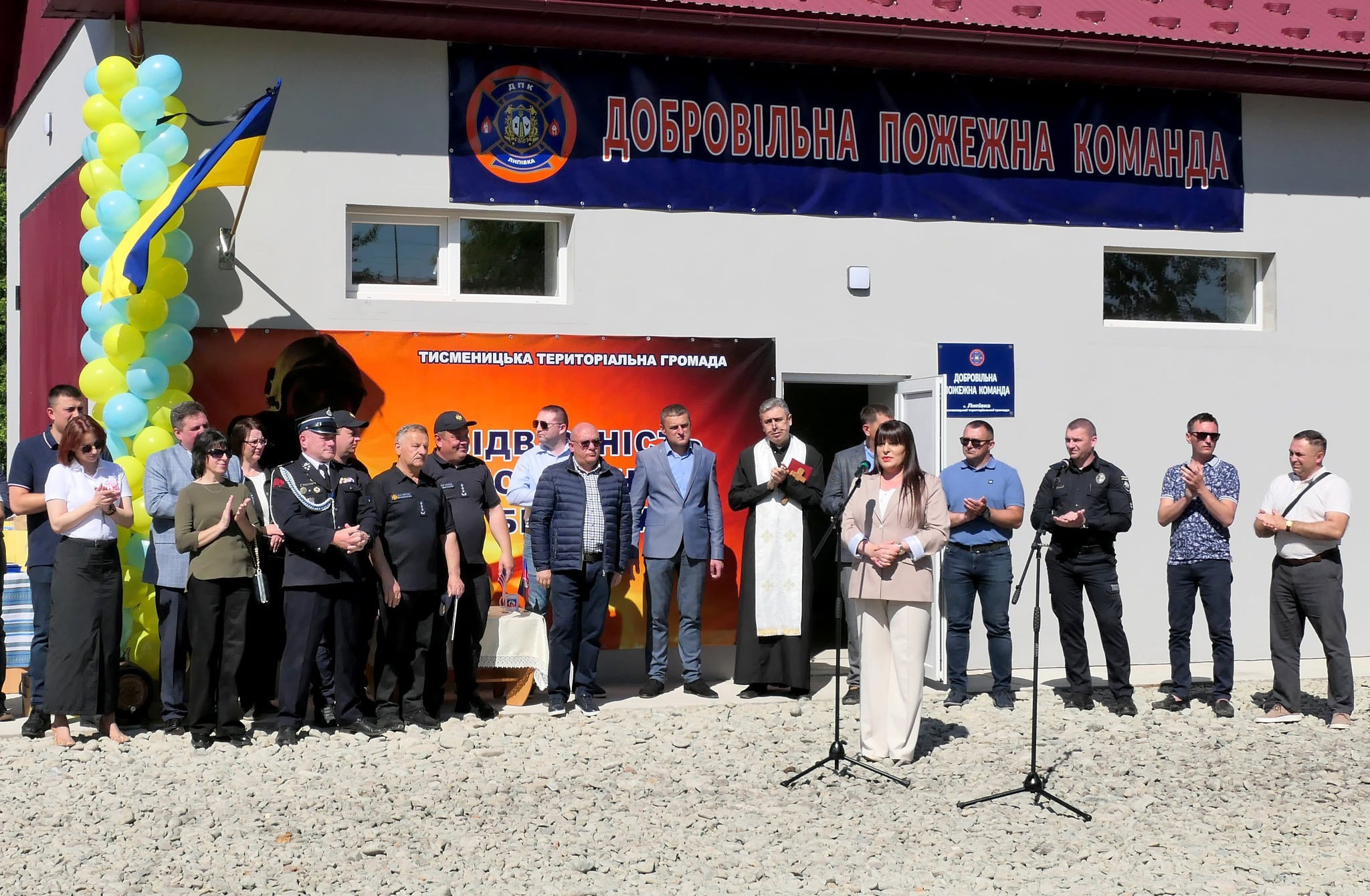 Hełmy strażackie od partnerów z Polski i bezpieczeństwo w gminie