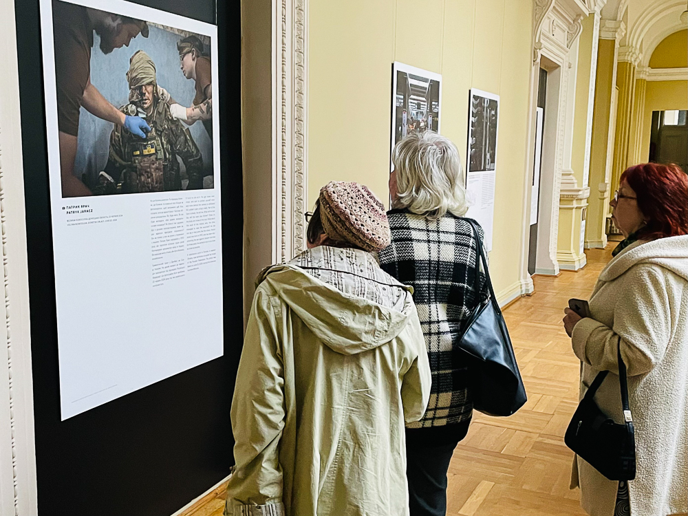 Prezentacja zdjęć polskich fotografów z wojny w Ukrainie