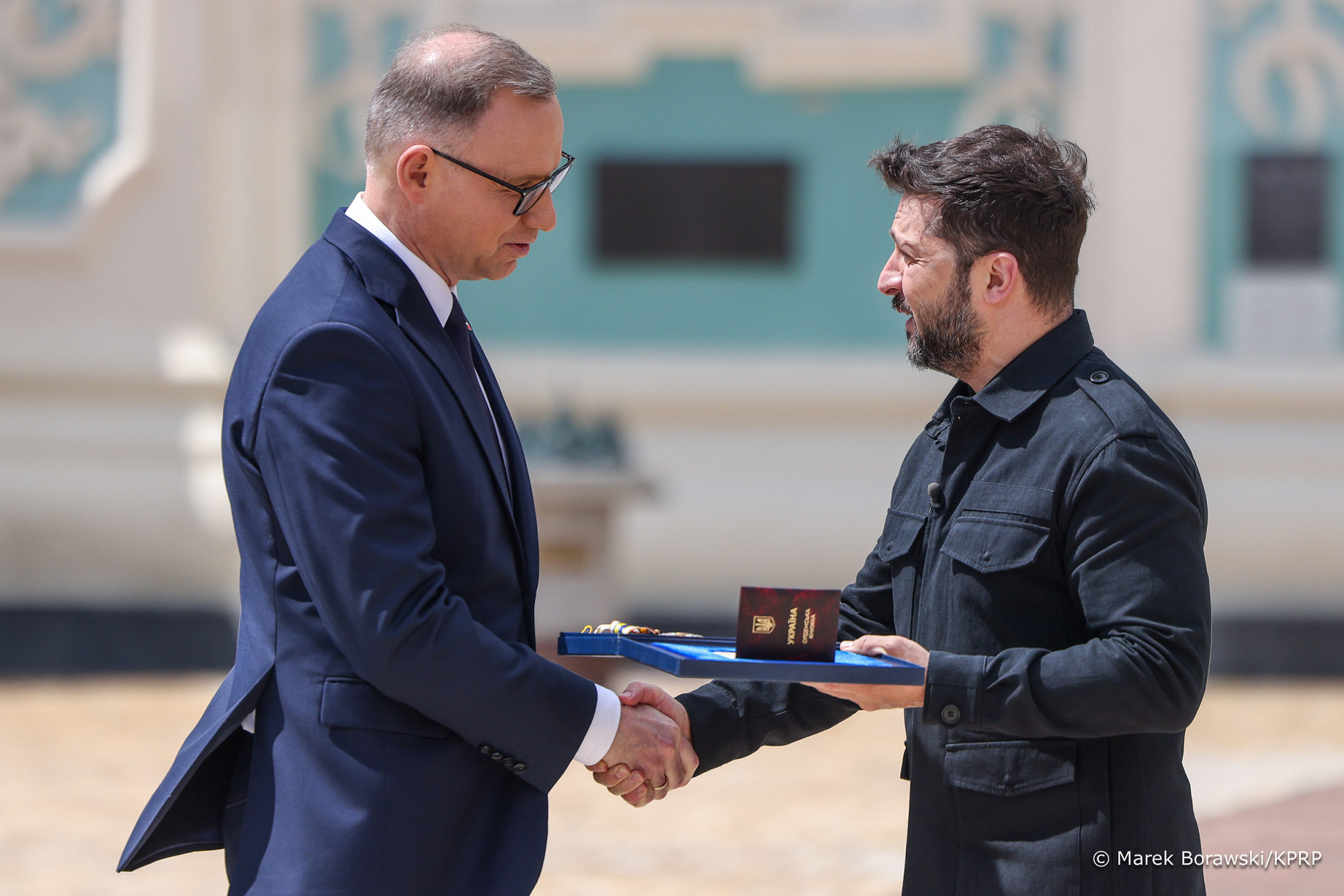 Prezydent Andrzej Duda odznaczony w Kijowie najwyższym ukraińskim odznaczeniem
