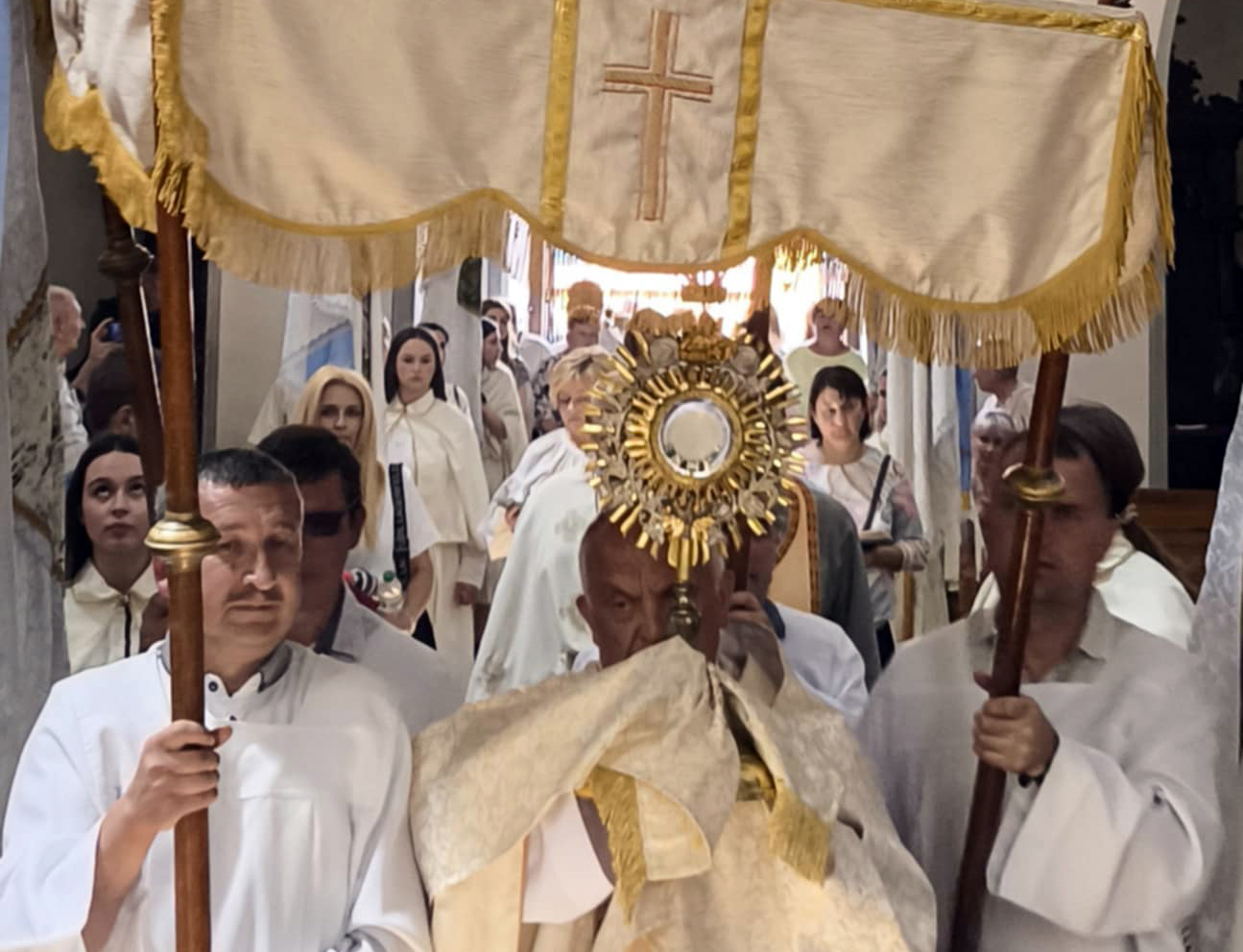 Uroczystość Bożego Ciała w Mościskach