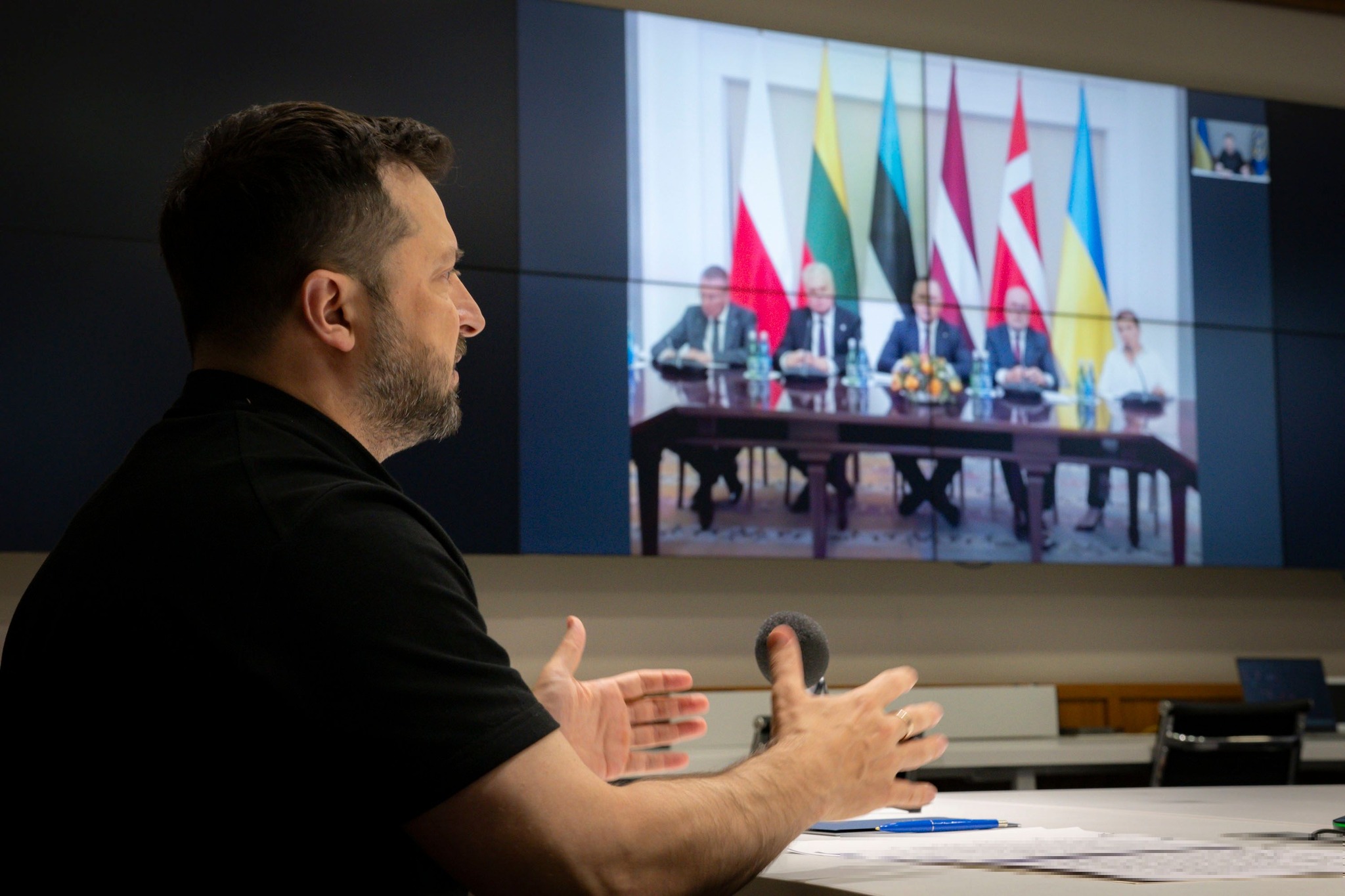Prezydent Zełenski: Spotkanie w Belwederze to cenna okazja do zsynchronizowania stanowisk