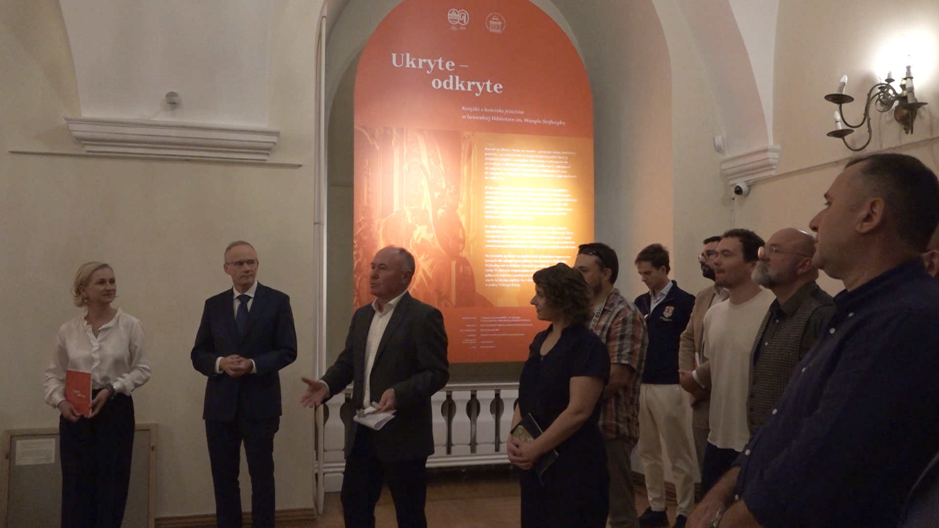 Finisaż wystawy „Ukryte – odkryte” w Auli Ossolineum