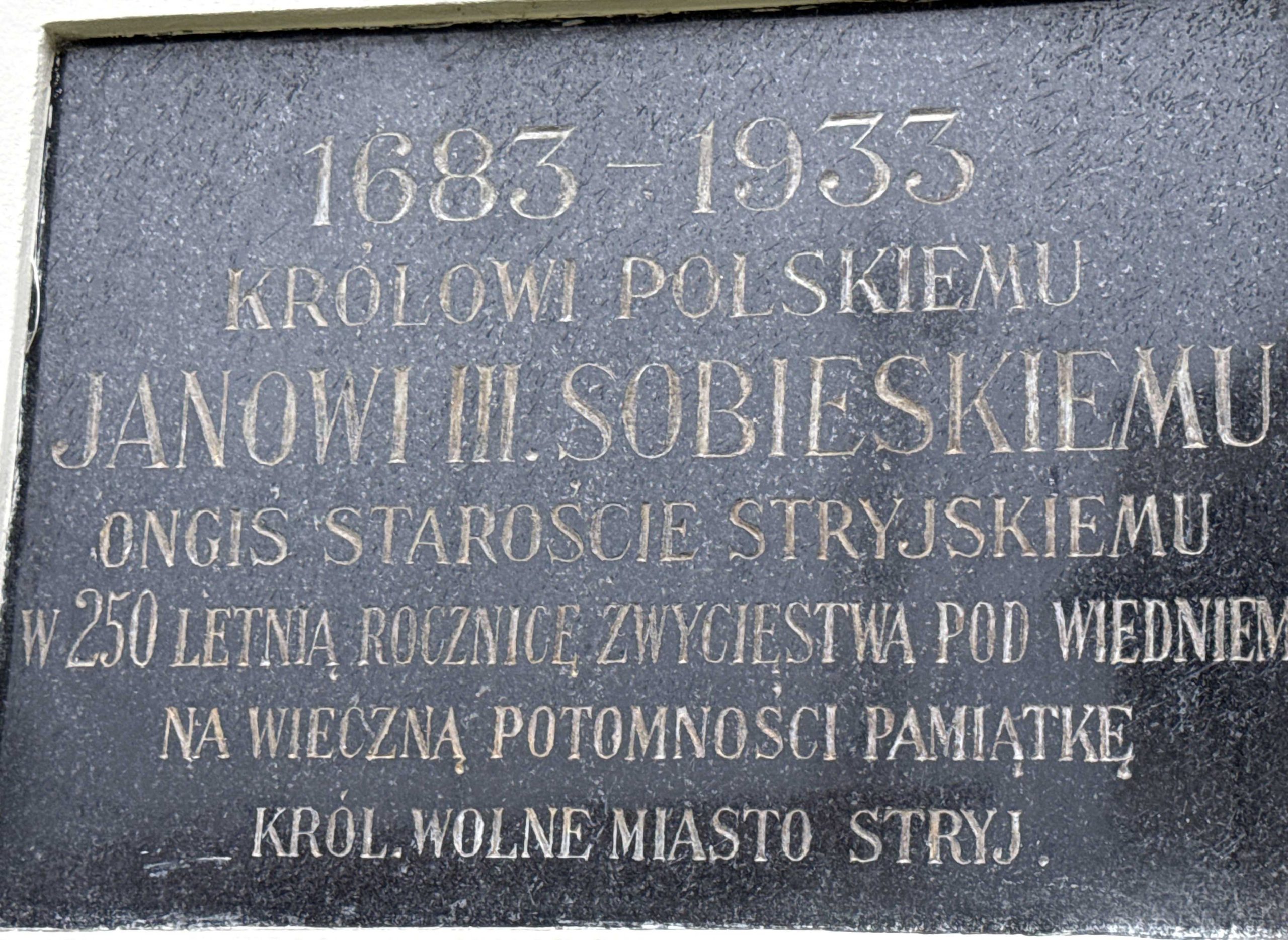 Jan Sobieski a Stryj – mało znana historia