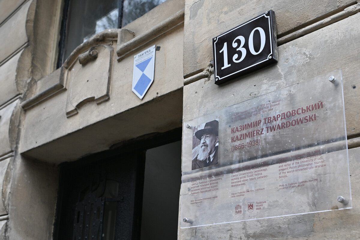 We Lwowie odsłonięto tablicę pamiątkową ku czci Kazimierza Twardowskiego