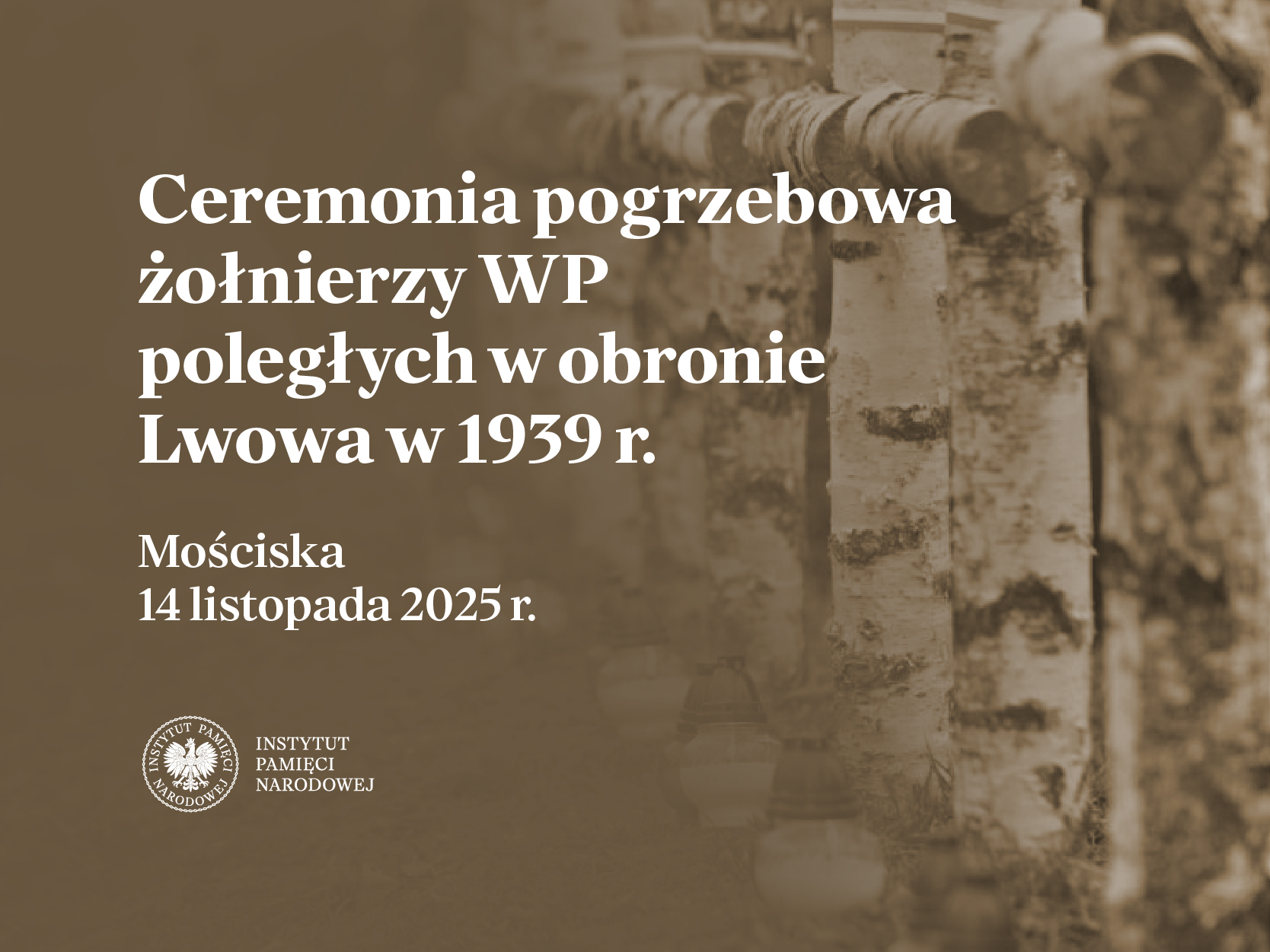 Ceremonia pogrzebowa żołnierzy Wojska Polskiego poległych w obronie Lwowa w 1939 roku