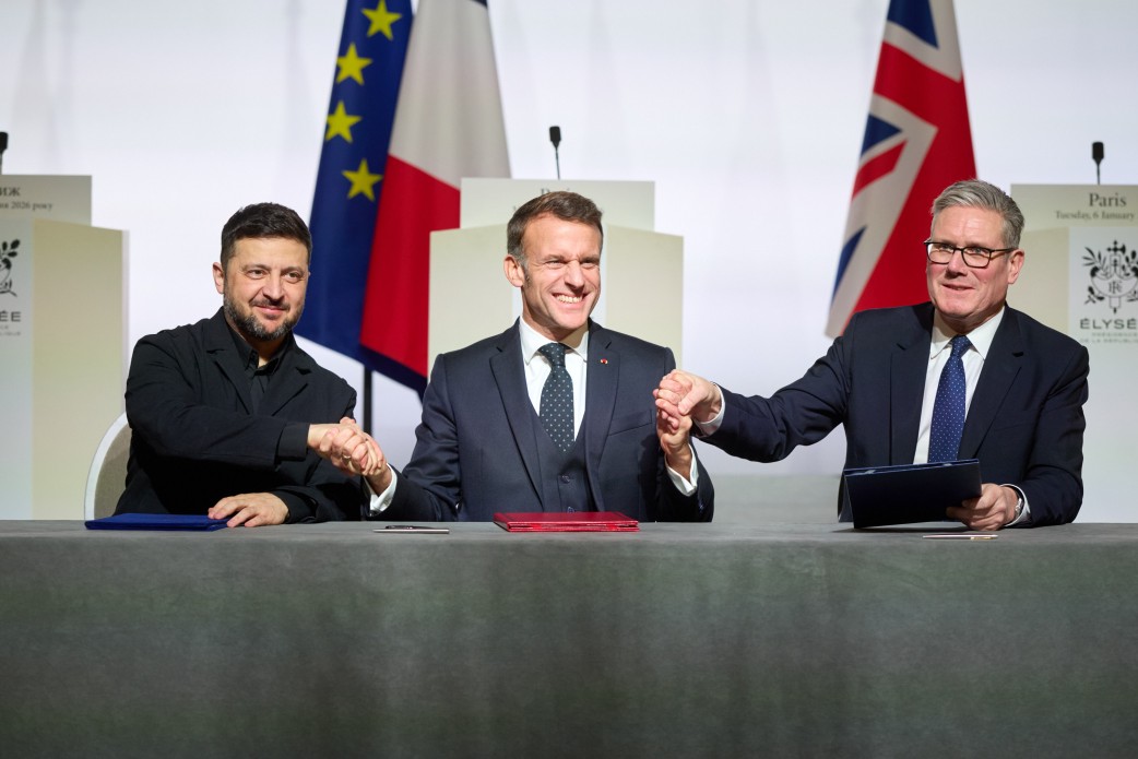 Ukraina, Francja i Wielka Brytania podpisały trójstronną deklarację bezpieczeństwa